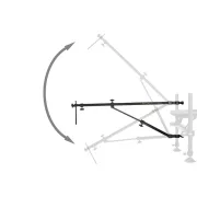 Brat de Feeder Delphin Reaxe Profix Arm, 110-210cm