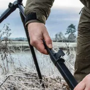 Rod Pod Korum Barbel Double River Tripod, 2 Posturi