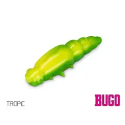 Larve Delphin Bugo Cheese, Culoare Gepard, 4cm,  15buc/plic