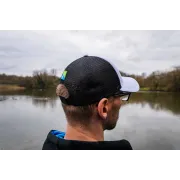 Sapca Preston White Ventamesh HD, plasa aerisire, marime universala