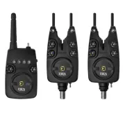 Set Avertizori-Senzori Pescuit Delphin Forza + Statie , 3+1