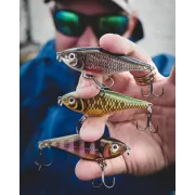 Vobler Rapala X-Rap Twitchin Shad, Culoare Olive Ghost (OG), 8cm, 13g