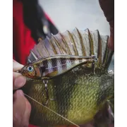 Vobler Rapala X-Rap Twitchin Shad, Culoare Glassy Gill UV (GGIU), 8cm, 13g