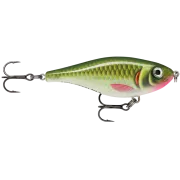 Vobler Rapala X-Rap Twitchin Shad, Culoare Olive Ghost (OG), 8cm, 13g