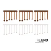 Opritor Elactic Delphin THE END, 36buc/plic