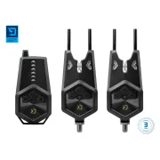 Set Avertizori Pescuit Delphin TECTON 2+1 cu Stație