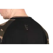 Tricou Fox Black/Camo Outline T-Shirt