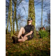 Tricou Fox Black/Camo Outline T-Shirt