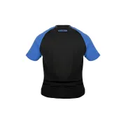 Tricou Pescuit Preston Raglan Lightweight T-Shirt, Black & Blue