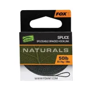 Fir Textil Fox Edges Naturals Splice Hooklength, 50lbs, 20m