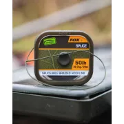 Fir Textil Fox Edges Naturals Splice Hooklength, 50lbs, 20m