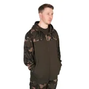 Hanorac Fox Light Weight Khaki Camo Split Zip Hoody