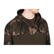 Hanorac Fox Light Weight Khaki Camo Split Zip Hoody