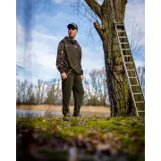 Hanorac Fox Light Weight Khaki Camo Split Zip Hoody