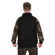 Hanorac Fox Light Weight Qtr Zip Hoody, Black Camo