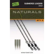 Montura Fox Naturals Submerge Leaders, 3buc/plic