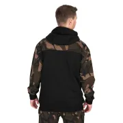 Hanorac Fox Light Weight Black Camo Split Zip Hoody