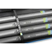 Husa Rigida Pescuit Preston Hardcase Rod Safe, 4 Lansete + 4 Mulinete, 194x25x14cm