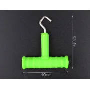 Kit Complet Pescuit NONSTOP Carp Tool Set (3 Crosete + Burghiu + Foarfeca + Knot Puller), 6 piese/blister