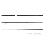 Lanseta Spod Pescuit la Crap Delphin BOMBER, 390cm, 5.00lbs,3buc