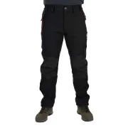 Pantaloni Lungi Fox Rage Pro Series Soft Shell Trousers, Storm Grey & Chilli Red
