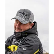Sapca Pescuit Matrix Hex Print Cap, Grey