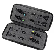 Set 4 Swingere Black cu Leduri Multicolor Pescuit Nonstop