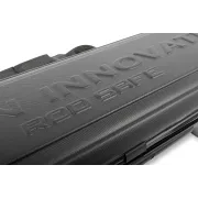 Husa Rigida Pescuit Preston Hardcase Rod Safe, 4 Lansete + 4 Mulinete, 194x25x14cm