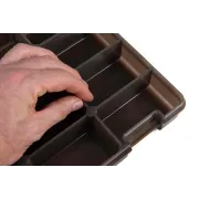 Cutie Pescuit Fox Rage Stack Store Box Storage, Shallow Medium, 16 Compartimente