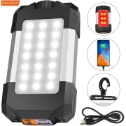 Lampa + Baterie Externa NONSTOP Powerbank 10400mAh Multifunctional, 21+6 LED