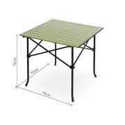 Masa Delphin Pliabila Campsta Mega, 70x70x70cm