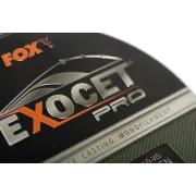 Fir Pescuit Monofilament FOX Exocet Pro Distance Casting, Low Vis Green, 1000m