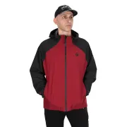 Jacheta de Ploaie Fox Rage Stash Waterproof Jacket, Storm Grey & Chilli Red