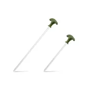 Set de Cuie Pentru Cort Delphin FIXT C2G , 10 buc-30cm,1 Ciocan