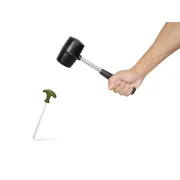 Set de Cuie Pentru Cort Delphin FIXT C2G , 10 buc-30cm,1 Ciocan