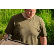 Tricou Avid Carp Icon T-Shirt, Khaki