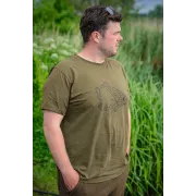 Tricou Avid Carp Icon T-Shirt, Khaki