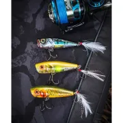 Vobler Salmo Rattlin Pop Floating, Clear Golden Prey, 7cm, 12.5g