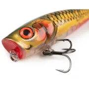 Vobler Salmo Rattlin Pop Floating, Clear Golden Prey, 7cm, 12.5g