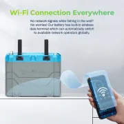 Acumulator,Baterie LifePo4 Roypow 12V 100AH Pentru Motoare Barci-Trolling