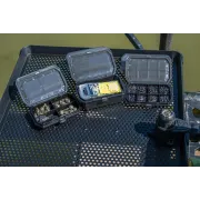 Cutie Accesorii Pescuit Matrix 8 Compartment Shallow Accessory Box, 11.8x1.9x8.6cm