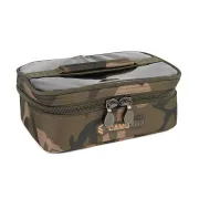 Geanta Momeala Fox Camolite 8 Pot Hookbait Case, 25x17x10cm