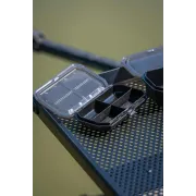 Cutie Accesorii Pescuit Matrix 4 Compartment Shallow Accessory Box, 11.8x2.6x8.6cm