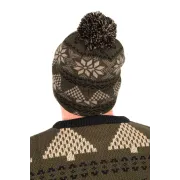 Caciula Fox Festive Bobble Hat