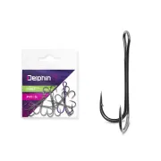 Cârlig/Ancora Dublu Delphin B! Double,8buc/plic