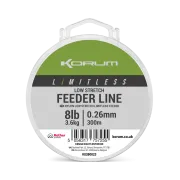 Fir Monofilament Korum Limitless Low Stretch Feeder Line, 0.23mm,2.7kg,300m