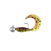 Grub Pescuit FOX Rage Micro Grub Tail Pro Mixed UV Colour Pack Loaded Lure Pack, 4cm, 3g, Nr.4, 4buc/blister