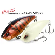 Vobler DUO Realis Vibration 65 Nitro, Sinking, ACC3018 Smokey Bone, 6.5cm, 17.5g