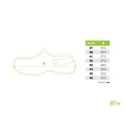 Papuci Delphin OCTO, Verde Lime