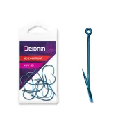 Carlige Pentru Biban si Salau Delphin B! NEO ZanderPoint BLU, 10buc/plic